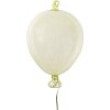 Clayre & Eef 6GL4437 Decoración Colgante Globo Vidrio Ø 7x14 cm
