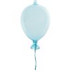 Clayre & Eef 6GL4438 Decoración Colgante Globo Azul Ø 7x14 cm