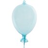 Clayre & Eef 6GL4440 Globo decorativo colgante Ø 10x17 cm Azul claro