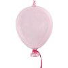 Clayre & Eef 6GL4442 Decoración Colgante Globo Rosa Ø 14x21 cm