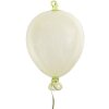 Clayre & Eef 6GL4443 Globo Colgante Decorativo Vidrio Verde Ø14x21cm