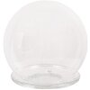 Clayre & Eef 6GL4445 Campana de vidrio Ø 12x12 cm Transparente