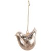 Clayre & Eef 6GL4454 Colgante Decoración Pájaro Oro 7x4x6 cm