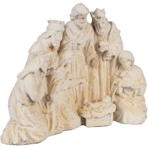 Clayre & Eef 6MG0101 Figuras de Cuna Beige 42x19x32 cm