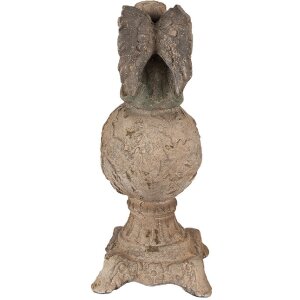 Clayre & Eef 6MG0102 Decoración Ángel Acabado Antiguo 18x17x44 cm