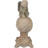 Clayre & Eef 6MG0102 Decoración Ángel Acabado Antiguo 18x17x44 cm
