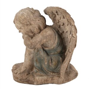 Clayre & Eef 6MG0103 Decoración ángel aspecto antiguo 37x27x36 cm