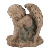Clayre & Eef 6MG0103 Decoración ángel aspecto antiguo 37x27x36 cm