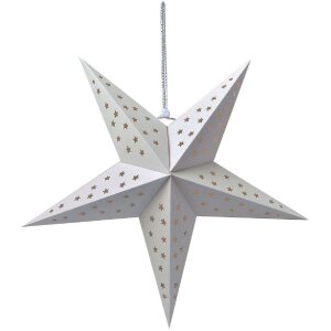 Clayre & Eef 6PA0512MW Decoración Estrella...