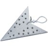 Clayre & Eef 6PA0512MZI Decoración Estrella Plata 45x15x45 cm