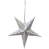 Clayre & Eef 6PA0512SW Decoración Estrella Blanca 30x10x30 cm