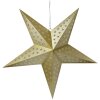 Clayre & Eef 6PA0512XL Decoración Estrella Oro 90x20x90 cm