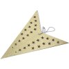 Clayre & Eef 6PA0512XL Decoración Estrella Oro 90x20x90 cm