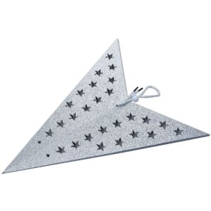 Clayre & Eef 6PA0512XLZI Estrellas decorativas plata...