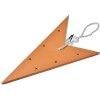 Clayre & Eef 6PA0513M Decoración Estrella Naranja 45x15x45 cm
