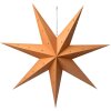 Clayre & Eef 6PA0513XL Decoración Estrella Naranja 90x18x90 cm