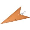 Clayre & Eef 6PA0513XL Decoración Estrella Naranja 90x18x90 cm