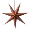Clayre & Eef 6PA0514L Decoración Estrella Marrón 60x22x60 cm