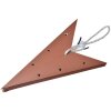 Clayre & Eef 6PA0514M Decoración Estrella Marrón 45x15x45 cm