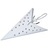 Clayre & Eef 6PA0515M Decoración Estrella Blanca 45x15x45 cm