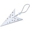 Clayre & Eef 6PA0515S Decoración Estrella Blanca 30x8x30 cm