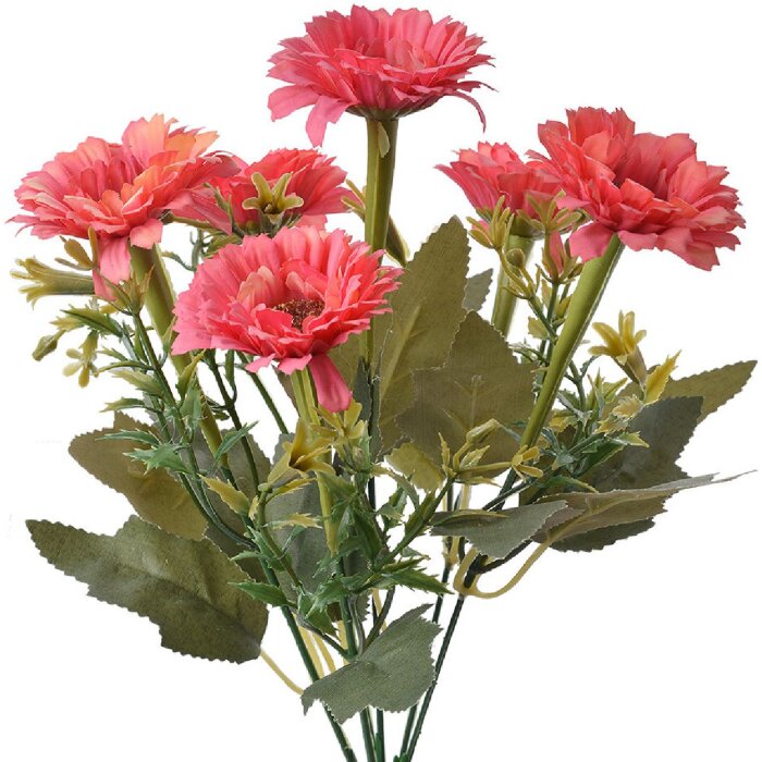Clayre & Eef 6PL0246 Flor artificial rosa 10x10x30 cm