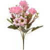 Clayre & Eef 6PL0267 Flor artificial Rosa 15x10x30 cm