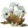 Clayre & Eef 6PL0268 Ramo de flores artificial 15x8x30 cm Blanco Verde