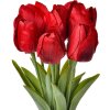 Clayre & Eef 6PL0276 Flor artificial Tulipanes 10x10x32 cm Rojo