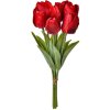 Clayre & Eef 6PL0276 Flor artificial Tulipanes 10x10x32 cm Rojo