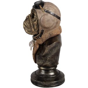 Clayre & Eef 6PR4142 Decoración Busto Perro...