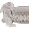 Clayre & Eef 6PR5054 Decoración maceta conejo 43x19x19 cm aspecto piedra