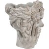 Clayre & Eef 6TE0500 Maceta Flor Mujer Gris 27x22x31 cm