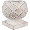 Clayre & Eef 6TE0511M Maceta Blanca Ø 18x17 cm