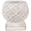 Clayre & Eef 6TE0511S Maceta Ø 14x14 cm Blanco Vintage