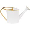 Clayre & Eef 6Y5510 Regadera Decorativa Blanco Amarillo 39x13x21 cm