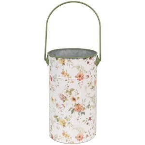 Clayre & Eef 6Y5511L Cubo decorativo motivo floral...