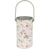 Clayre & Eef 6Y5511L Cubo decorativo motivo floral Ø 19x27 cm