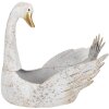 Clayre & Eef 6Y5513 Jardinera Cisne Blanco 44x26x43 cm