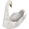 Clayre & Eef 6Y5513 Jardinera Cisne Blanco 44x26x43 cm