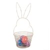 Clayre & Eef 6Y5581M Cesta Conejo Blanco Ø 15x34 cm