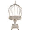 Clayre & Eef 6Y5591 Decoración Jaula Hierro Antiguo Beige Ø 33x69 cm