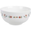 Clayre & Eef CARYBO bol cerámica blanco Ø 14x7 cm 500 ml estilo country