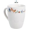 Taza Clayre & Eef CARYMU Blanca 12x8x10 cm 350 ml cerámica estilo country