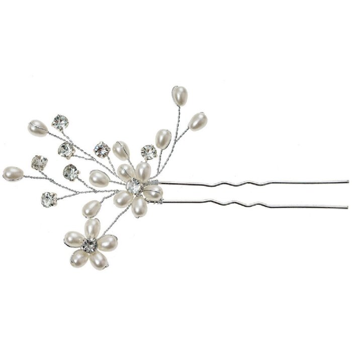 Juleeze JZHC0059 Horquilla color plata 6x1x12 cm