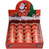 Clayre & Eef LI0124 Cinta roja dorada 5 cm x 2,7 m