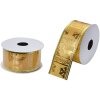 Clayre & Eef LI0127 Cinta color oro 3,8 cm x 2,7 m Estilo country