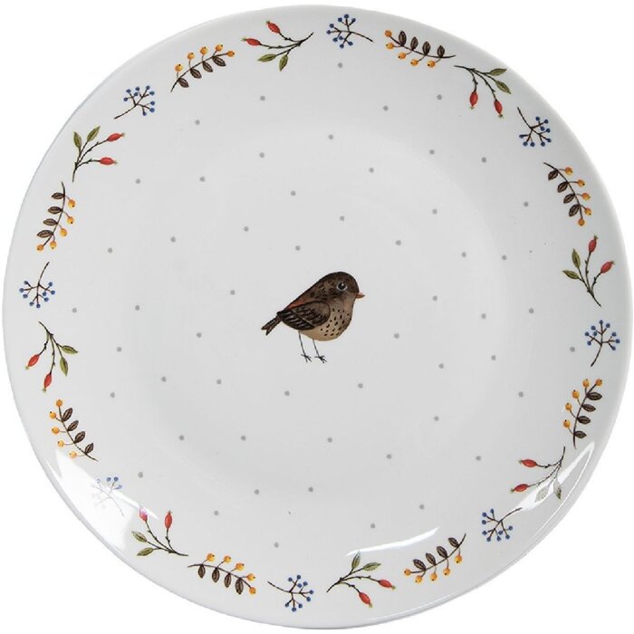 Clayre & Eef SPYDP Plato pequeño Ø 20x2 cm
