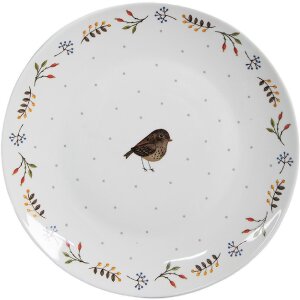 Clayre & Eef SPYDP Plato pequeño Ø 20x2 cm