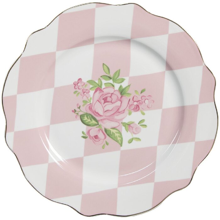 Clayre & Eef SWRDP Plato pequeño Ø 20x2 cm